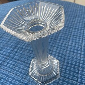 Marquis by Waterford Crystal Pillar Bud Vase / Candle Holder